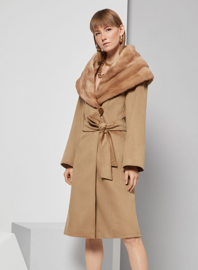 Norwegian Wool Women's Hooded Wrap Coat