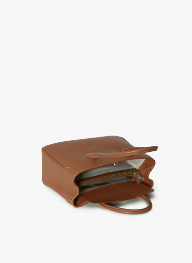 Black Tote bag in genuine leather