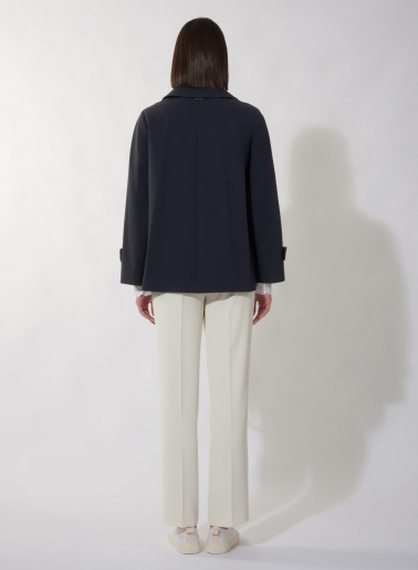 Peacoat blu in cotone stretch
