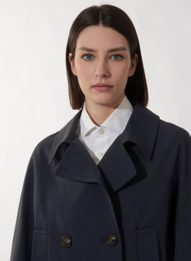 Peacoat blu in cotone stretch