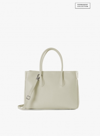 Borsa Tote in pelle bianca | Cinzia Rocca