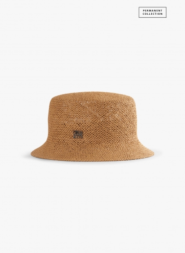 Cappello da pescatore in paglia cammello | Cinzia Rocca