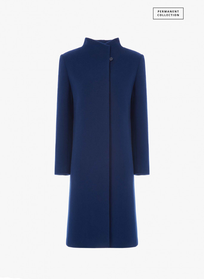 Cardigan In Cashmere Donna - Maglione Largo Con Collo Alto E Bottoni | Autunno/Inverno