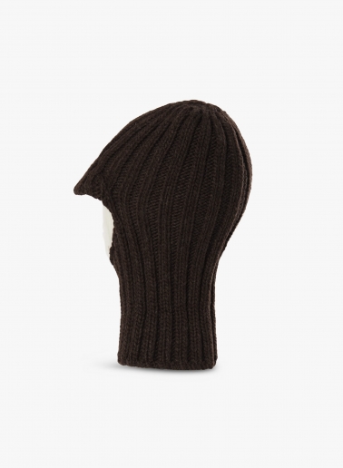 Brown balaclava with visor