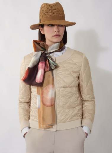 Camel classic openwork straw hat
