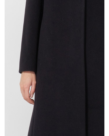 Wool and cashmere black coat - Cinzia Rocca