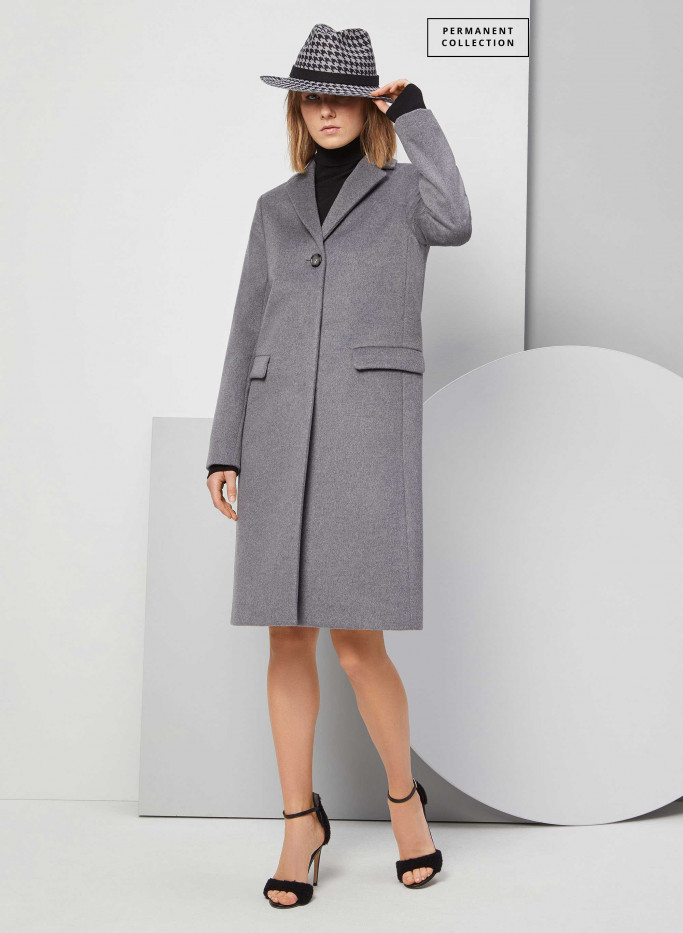 Grey wool coat - Cinzia Rocca