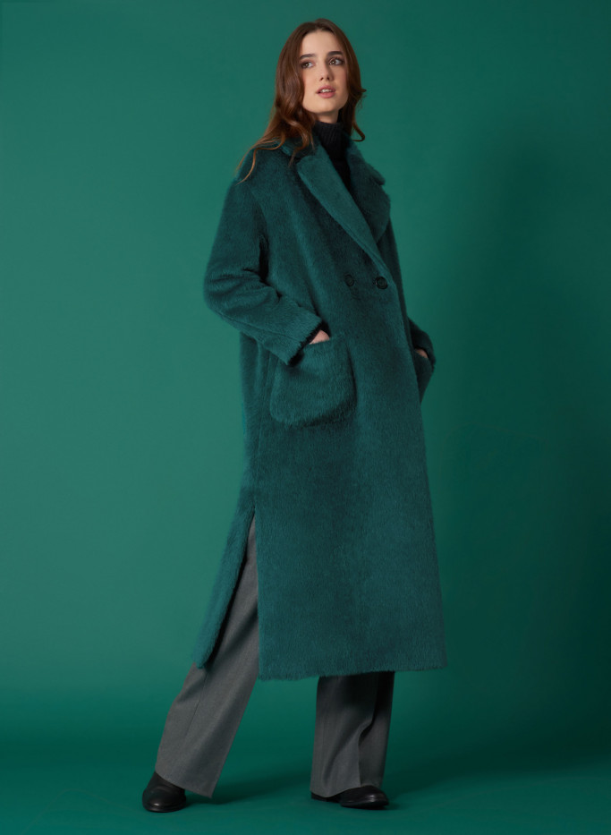 wool double breasted coat - Cinzia Rocca