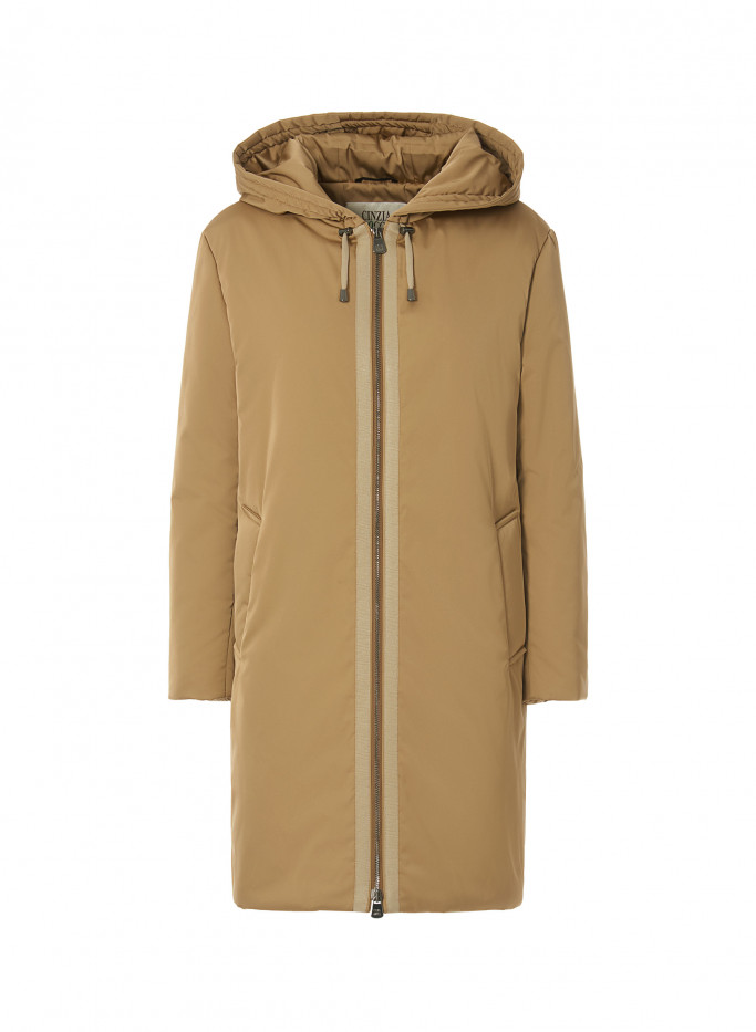 Recycled nylon parka with cashmere padding | Cinzia Rocca